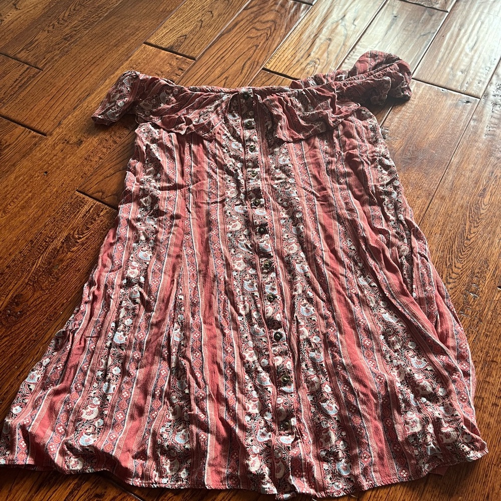 American Eagle Outfitters Off the shoulder dress